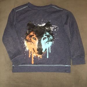 Kids Wolf Sweatshirt